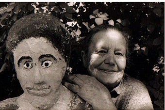 Erna Roder, Pfarrfrau und Knstlerin.