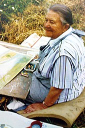 Erna Roder, Pfarrfrau und Knstlerin.